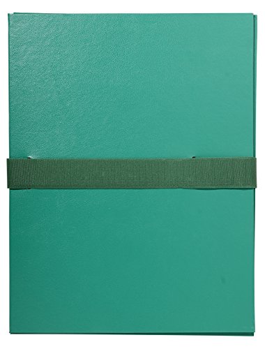 Chemise à dos extensible Exacompta en balacron vert pour 1000 feuilles A4