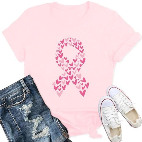 T-shirt sensibilisation cancer du sein un cadeau solidaire pour elle