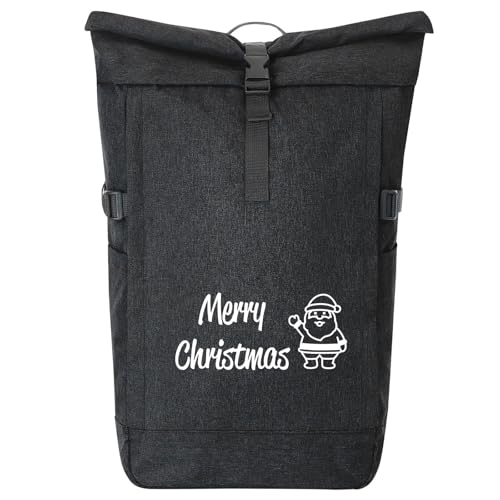 Huuraa Merry Christmas Rolltop Kurierrucksack 32 Liter