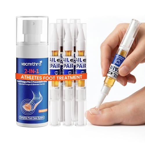 KTS Toenail Fungus Treatment Extra Strength with Athletes Foot Spray