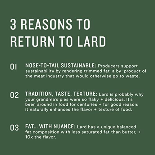 South Chicago Packing Traditonal Lard Shortening, 42 Ounces, Specialty Baking Shortening And Cooking Fat #TOP2