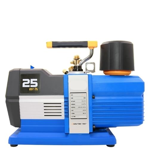 Bomba de vacío industrial de dos etapas VRP-15D para aire acondicionado de frío profundo, con batería de litio de 7 L, compatible con refrigerantes R410, R32 y R1234YF miniatura 1