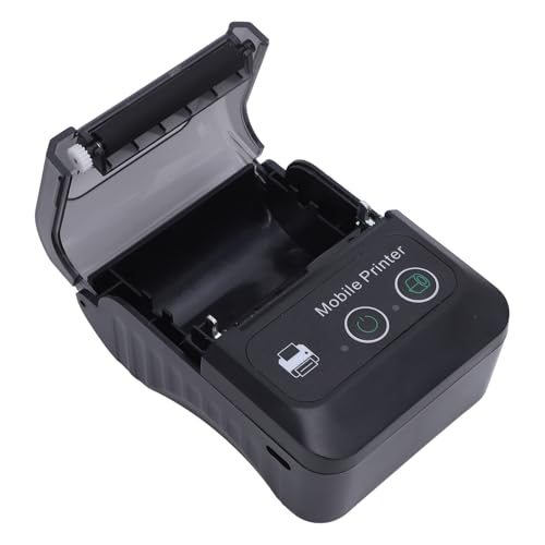 Image of Bewinner 58mm Bluetooth Thermal Receipt Printer, Portable Pocket USB Bill Printer with 203dpi Resolution, Print Speed, Dual Mode Connectivity for