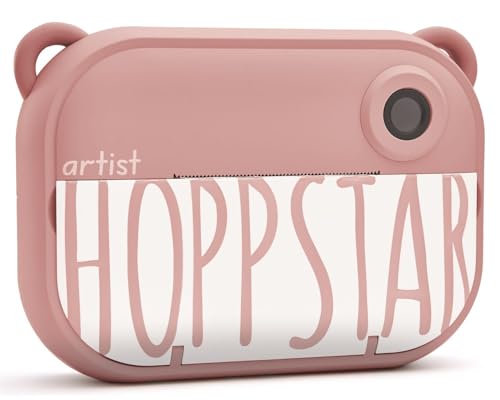 Appareil photo numérique Hoppstar Artist Blush rose pour initier les enfants à la photographie