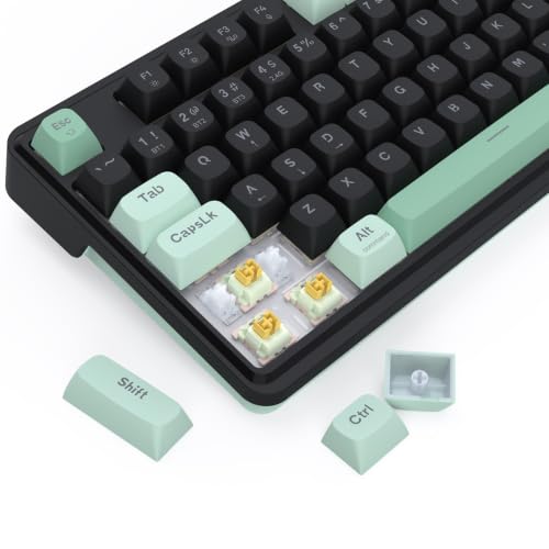 Image of Redragon K745 PRO Wireless Gasket RGB Gaming Keyboard, 108 Keys Mechanical Keyboard w /Extra 4 Hotkeys, Hot-Swap Socket, 5-Layer Noise Dampening, See-Through Round PBT Keycaps, Creamy Linear Switch