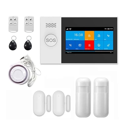 TUYA Wifi GSM System Alarmowy W Domu Sterowanie Aplikacją Zdalne Czujnik Okna Inteligentne Zestawy Alarmowe Zdalny Monitoring(SET-I)