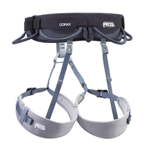 Image of PETZL CORAX Harness - Versatile and Fully Adjustable Rock Climbing, Ice Climbing and Mountaineering Harness