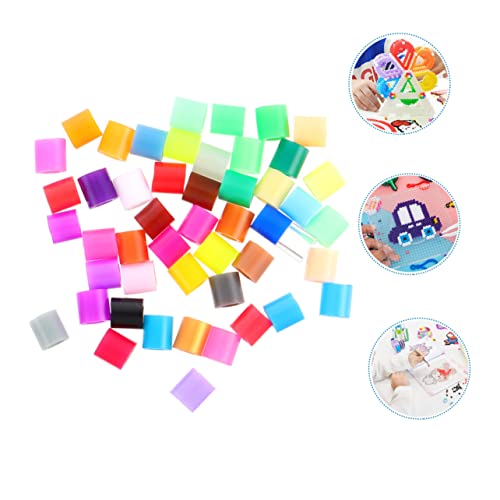 Toyvian 1 Conjunto DIY Feitiço Plástico Fusível Contas De Vidro DIY Contas Suaves Engraçado Quebra-C