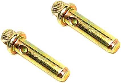 (New Part) 175560 (2) AYP Craftsman 532175560 Flange Pin Poulan Compatible with Husqvarna + Many Other Models