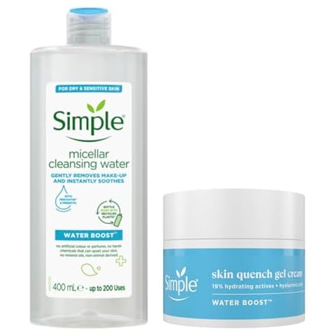 Simple Water Boost Hydrating Micellar Water Soothing Makeup Remover Cover