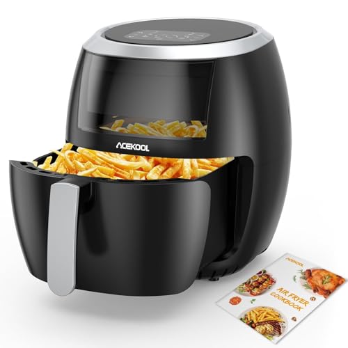 HeißLuftfritteuse, XXL öLfrei 8l 1800w, Heissluftfritteuse Mit...