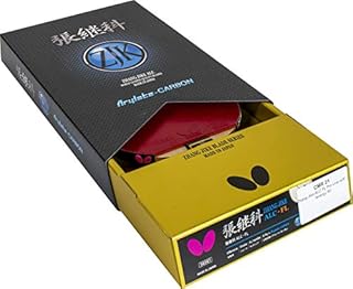 Butterfly Zhang Jike ALC Blade & Tenergy 80 Rubber Shakehand Table Tennis Racket | Pro-Line Series | Mix Of Speed, Spin & Feel For Balanced Topspin Play | Recommended For Aspiring Professional Players