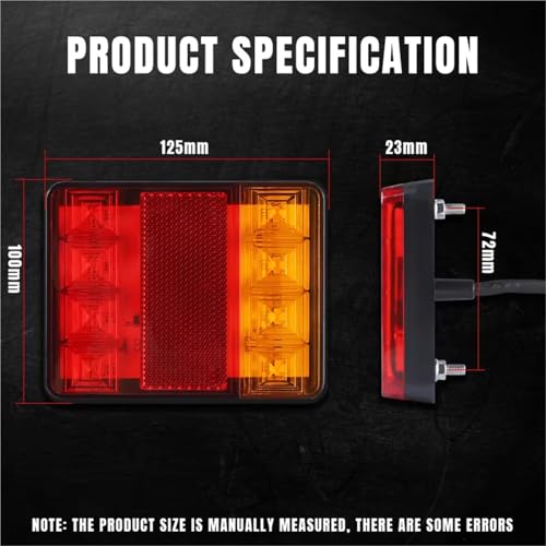 Feux arriere a LED contre le manque de visibilite en camionnette