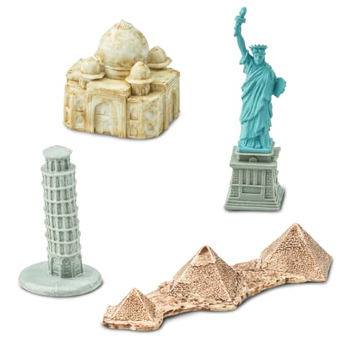Safari SF679604 Toobs Welt-Miniatur-Set, Mehrfarbig/Meereswellen (Ocean Tides)