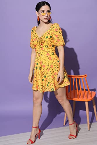 Image of SHOPPING QUEEN Women's Viscose Skater Dress