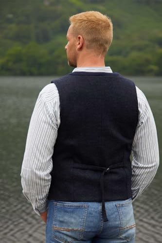 Inch Wool Tweed Waistcoat for Men Lined with 100% Cotton3
