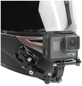 Kit Suporte Lateral Para Capacete Gopro Sjcam Eken Osmo Action Ultra 4k