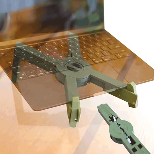 3d Printed Laptop Stand, Portable Collapsing Laptop Stand