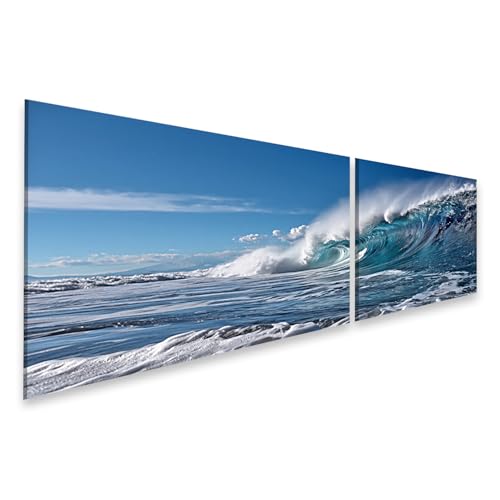 Tableau sur toile pour habiller un mur vide décoration murale salon océan