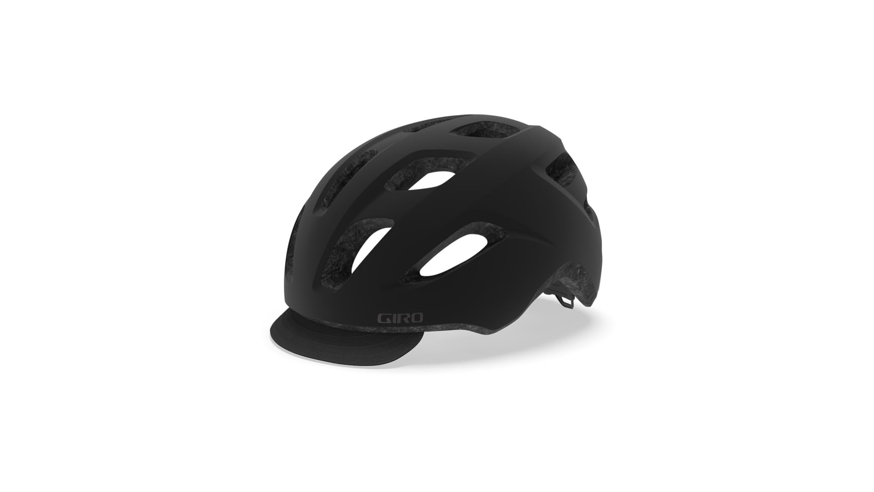Giro Unisexe Adulte Cormick Casque Urbain - Noir Mat/Bleu foncé, Unisize 54-61cm