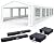 Quictent Premium 16x32 Party Tent Heavy Duty Outdoor Gazebo White Event Shelter Wedding Canopy Tent for Parties Carport BBQ with Removable Sidewall Windows & 4 Storage Bags
