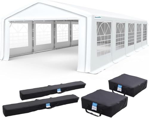 Image of Quictent Premium 16x32 Reinforced Heavy Duty Party Tent with 4 Storage Bags