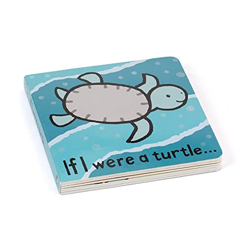 Image of Jellycat If I were a Turtle: A Touch and Feel Board Book Children's Book - Baby Gift