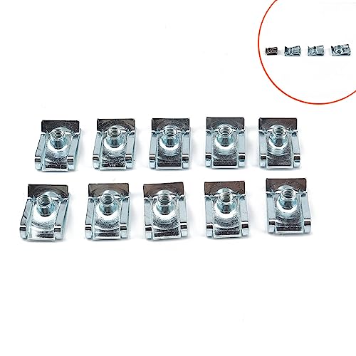 Ekoama Clip per dadi a U, tipo U, in acciaio inox