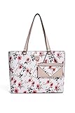 GUESS Factory Women's Circlewood Floral Tote
