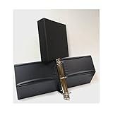 3-Ring Hardbound Split-Back Easel BInder - 2 Inch Rings