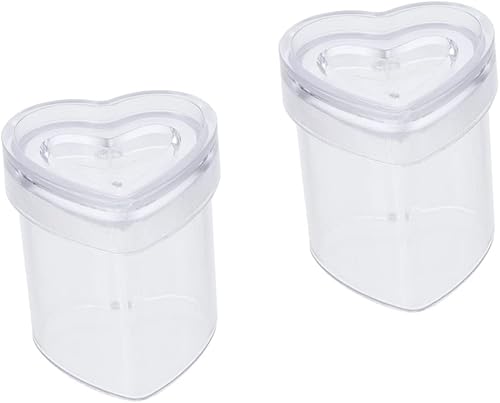 EXCEART 2 pcs Candles Making Soap Love Loving Roman Resin Casting Halloween Heart- Party Scented DIY Mould Decorative Aromatherapy Transparent