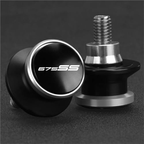 Bobines de bras oscillant CFMOTO 675SS curseurs béquille alu argent - 2