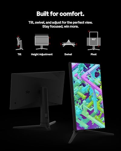 Image of Pixio PX248 PRO V2 24 inch 200Hz 1080p Fast IPS Panel 1ms GTG Gaming Monitor with HDMI 2.1 Cable Ultra Certified Ultra High Speed 6FT 8K 60Hz 4K 120Hz Nylon Braided