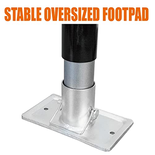 Image of Big RED ATR39004R-1 A-Frame Trailer Jack, 1 Ton (2,000 lb.) Capacity