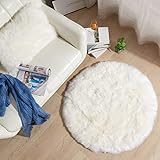 Outlavish Sheepskin Rug Genuine Real Wool Fur, Luxury New Zealand Pelts, Natural Silky Soft Lamb Ski