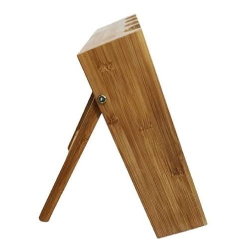 Jogo 16 Porta Condimento/Tempero Com Suporte Em Bambu