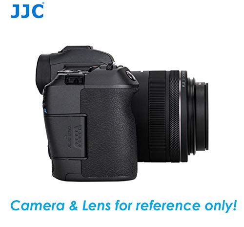 JJC LH-EW52 Metal Screw-in Lens Hood, Compatible with Canon RF 35mm f1.8 Macro IS STM Lens, Replacement for EW-52