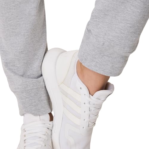 Hanes Originals Joggers, 100% Cotton Jersey Sweatpants for Women, 29" Inseam, Light Steel, Small - image 6