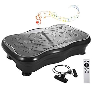 eHUPOO-Vibration-Plate-Exercise-MachineVibration-Platform-MachineWhole-Body-Vibration-Shaking-MachineFitness-Massage-Vibration-Trainer-for-Weight-LossBody-WorkoutMax-Weight-Capacity-300lbs eHUPOO Vibration Plate Exercise Machine,Whole Body Vibration Platform Machine for Weight Loss,Shaping,Toning.Vibrating Weight Loss Home Gym Fitness Workout Equipment with Resistance Bands.Black