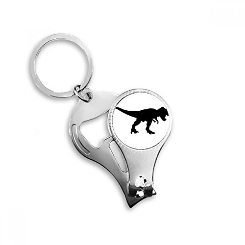 Décapsuleur dinosaure os noirs en métal pour bouteilles - 2