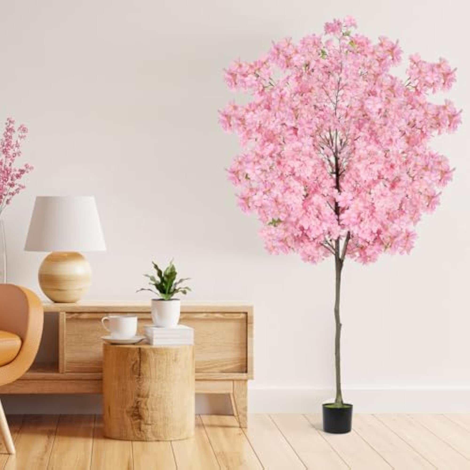6Ft Tall Cherry Blossom Artificial Tree