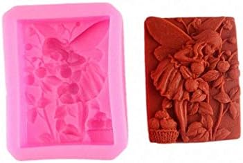Miniatura 5 de Molde de silicona para elfos, elige el hada de la fruta, molde de jabón de silicona, moldes de velas angulares, moldes de jabón hechos a mano,
