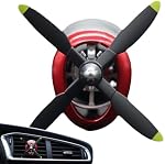 Voiture Air Propulseur d'avion de fraicheur AirFreshener Éventail, hélice CarAirs Fresheners, Décoration de parfum automobile, pour la plupart des voitures Air Vent, Décoration d'intérieur de voitures, Accessoires de véhicule