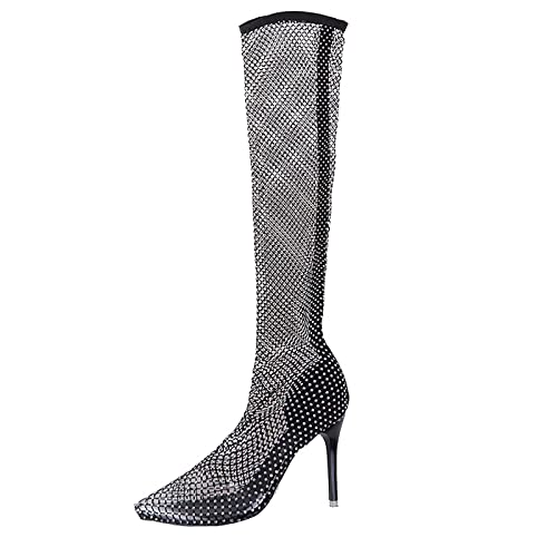 Bottes à strass scintillants pour briller en soirée et événements chics de nuit
