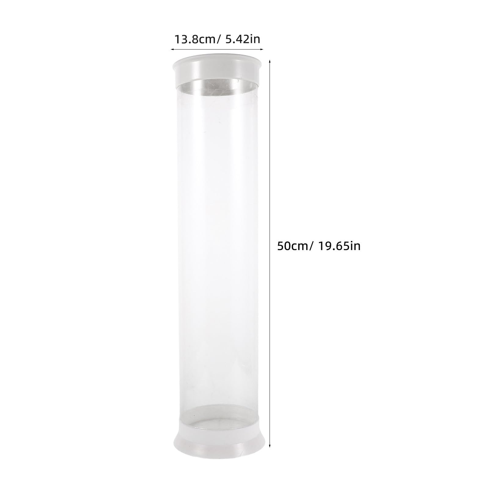 CALLARON Tube de Réglage Flottant Transparent pour Pêche avec Mousse Intégrée, Outil Pratique pour Calibrage de Flotteurs et Rangement Bord de l'eau