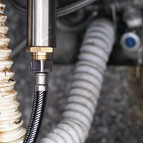 Yelun Solid Brass Garden Hose Fittings Connectors Adapter Heavy Duty Brass Repair Male To Male Faucet Leader Coupler Dual Water Hose Connector(3/4" Ght Male To 1/2" Npt Male) 2 Pcs #TOP3