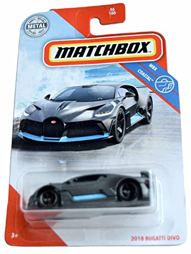 Matchbox 2018 Bugatti Divo, Coastal 46/100 miniatura 1