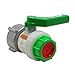 Produktbild Stabilo-Sanitaer IBC Hahn DN50 ÜWM 55/62 mm S60x6 PE Kunststoff Kugelhahn Absperrhahn Zubehör für Tank Behälter