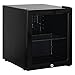 Igenix 48L Tabletop Drinks Fridge, Mini Bar Fridge with Lock, 0–10°C, Compact Beverage Cooler, Reversible Door, IGBF046TTB, Black