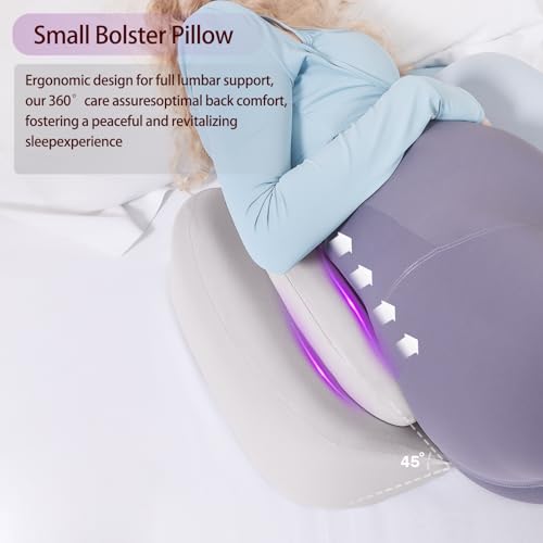 Weika 2DZYFZ-GREY Pregnancy Pillows For Sleeping, Upgraded Memory Foam Maternity Pillow thumb #2
